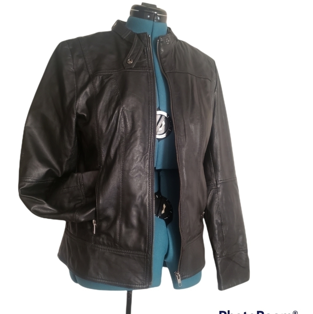 RW & Co  Unique Incomparable Leather Jacket - Picture 4 of 14